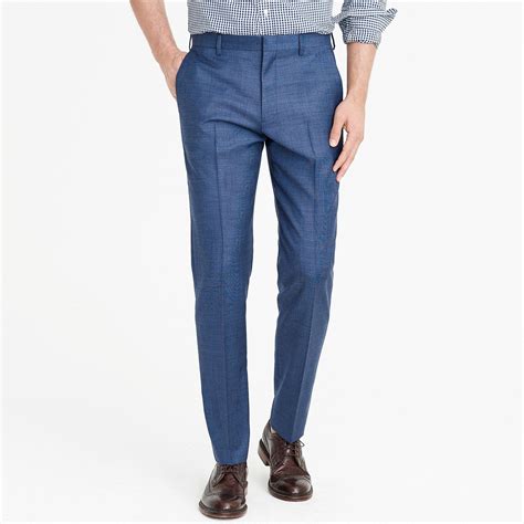 j cre factory thompson suit slim pants
